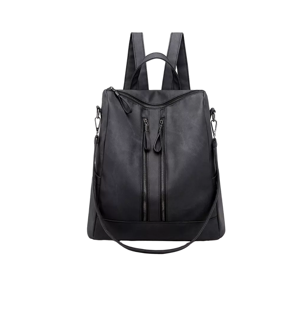 Mochila de Moda Casual Negra para Mujer