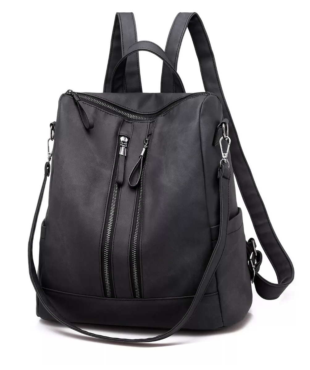 Foto 3 pulgar | Mochila de Moda Casual Negra para Mujer