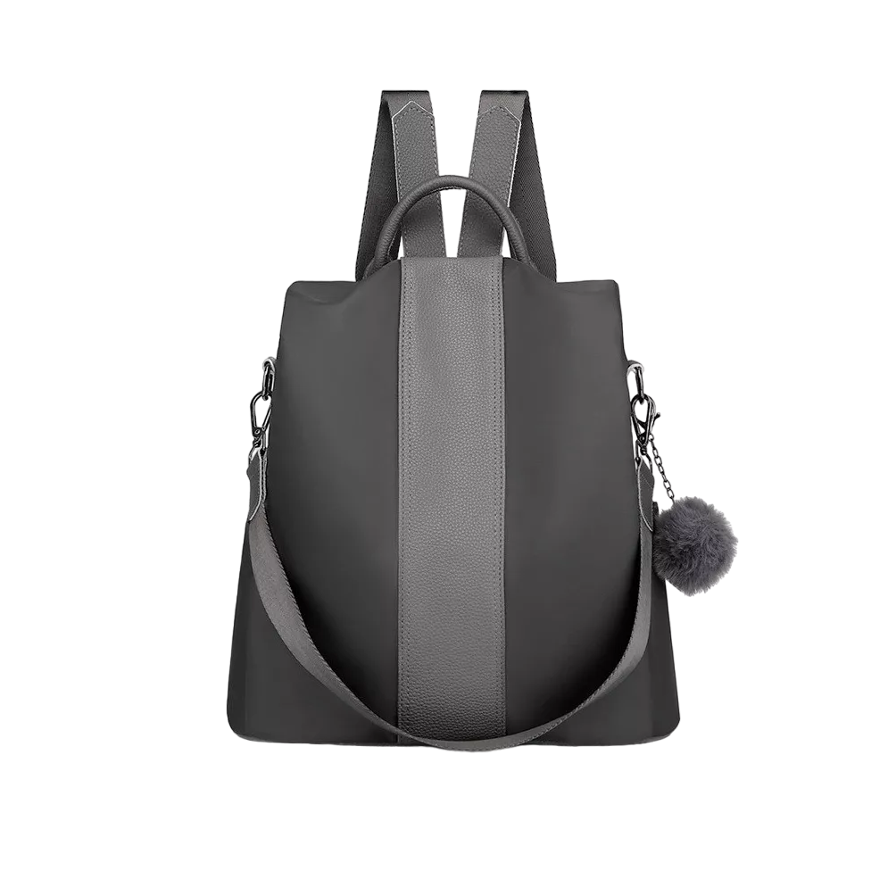 Foto 2 pulgar | Mochila Bolsa Hombro Para Dama Impermeable Antirrobo Gris