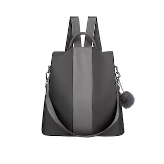 Foto 1 | Mochila Bolsa Hombro Para Dama Impermeable Antirrobo Gris