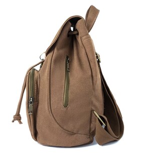 Foto 4 | Mochila Antirrobo Marrón para Laptop