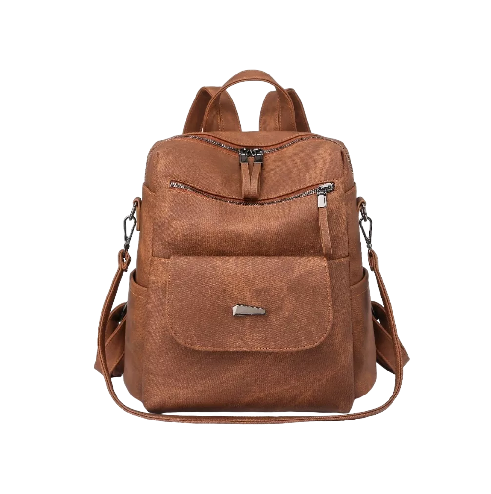 Foto 1 | Mochila Antirrobo Marrón