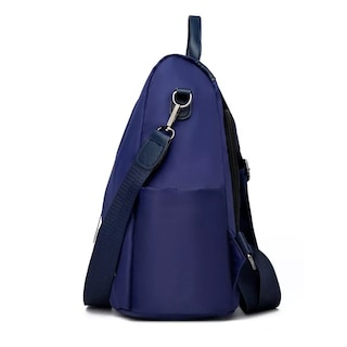 Foto 5 | Mochila Antirrobo Impermeable Azul Marino