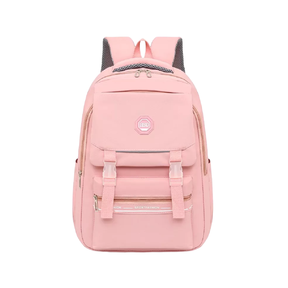 Mochila Rosa Multifuncional para Mujer