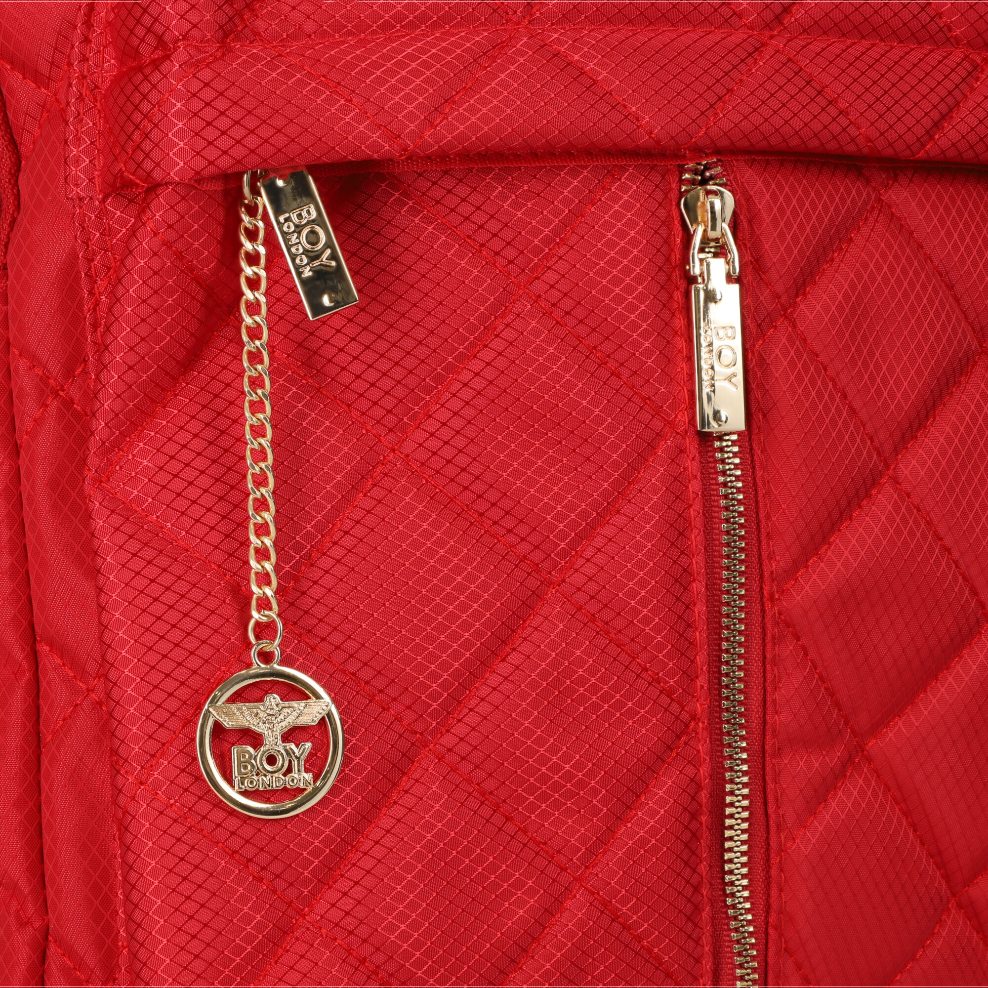Foto 5 pulgar | Mochila Roja Para Mujer Boy London