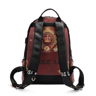 Foto 2 | Mochila Nicole Lee Nylon, Bolsa Extra Print The Queen