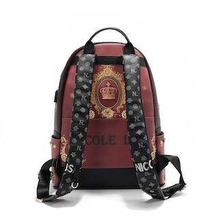 Foto 2 | Mochila Nicole Lee Estampada Porta Laptop The Queen