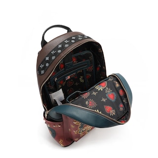 Foto 5 | Mochila Nicole Lee Estampada Porta Laptop The Queen