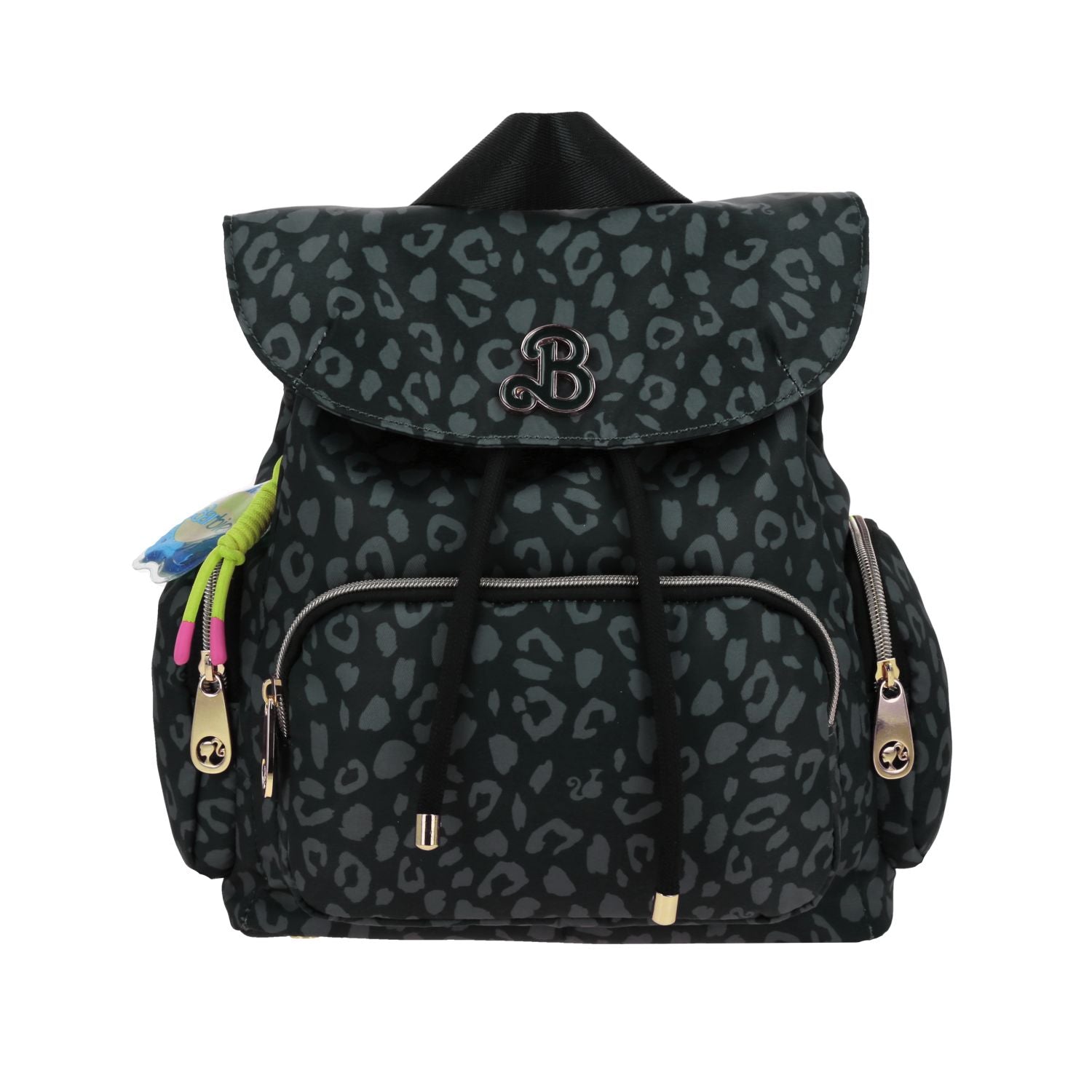 Mochila Negra Para Mujer Gorett Estrella