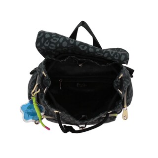 Foto 7 | Mochila Negra Para Mujer Gorett Estrella