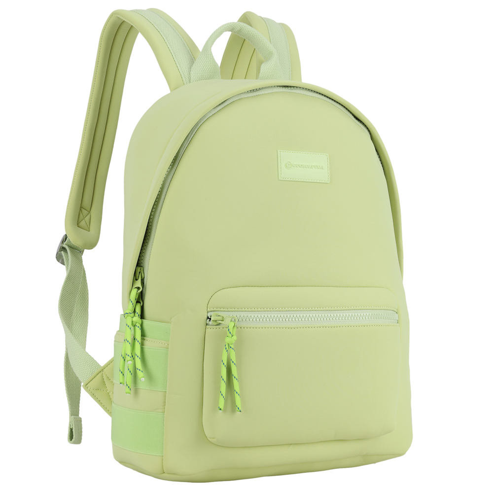 Foto 3 pulgar | Mochila Para Laptop  Coolcapital Slay  15.6'' Pulgadas  Color Matcha