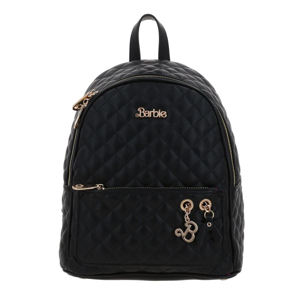 Mochila Negra Para Mujer Barbie By Gorett Surikk Negro