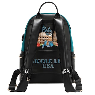 Foto 2 | Mochila Nicole Lee Nylon Bolsa Extra Print Martha Travel