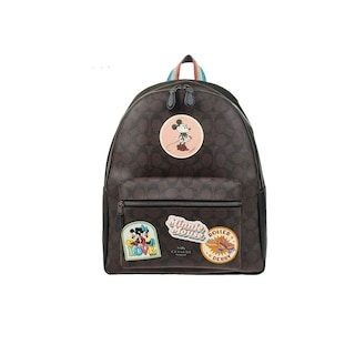 Foto 1 | Mochila Disney Coach F29355 Cafe Oscuro