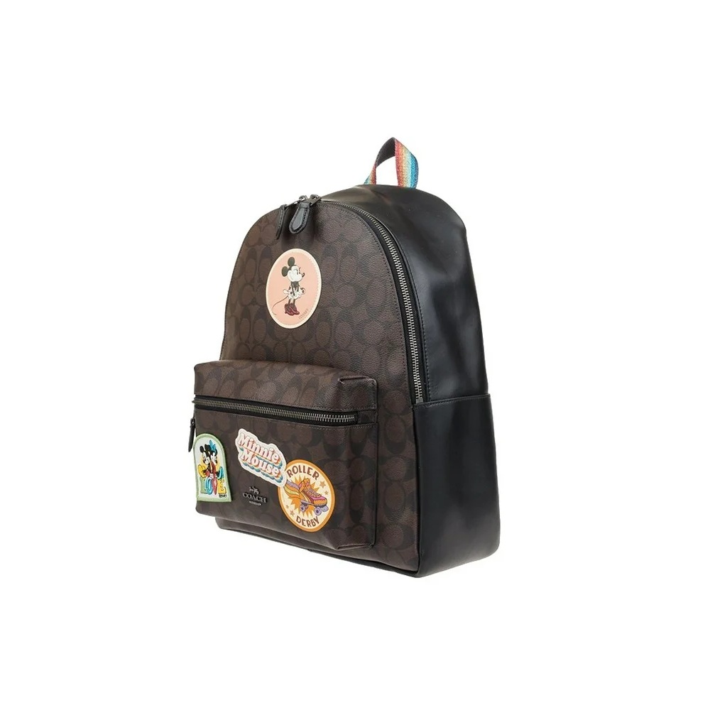Foto 3 pulgar | Mochila Disney Coach F29355 Cafe Oscuro
