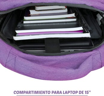 Foto 5 | Mochila Shell Morada