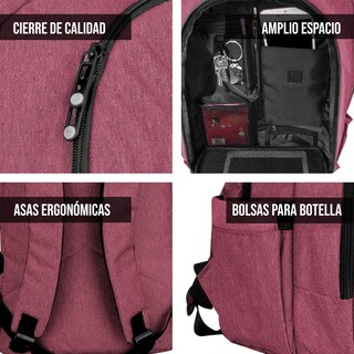 Foto 6 | Mochila Shell Roja