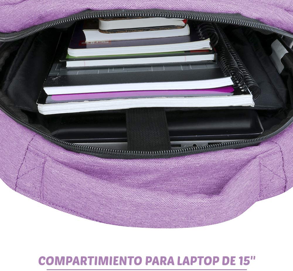 Foto 5 | Mochila Shell Lila