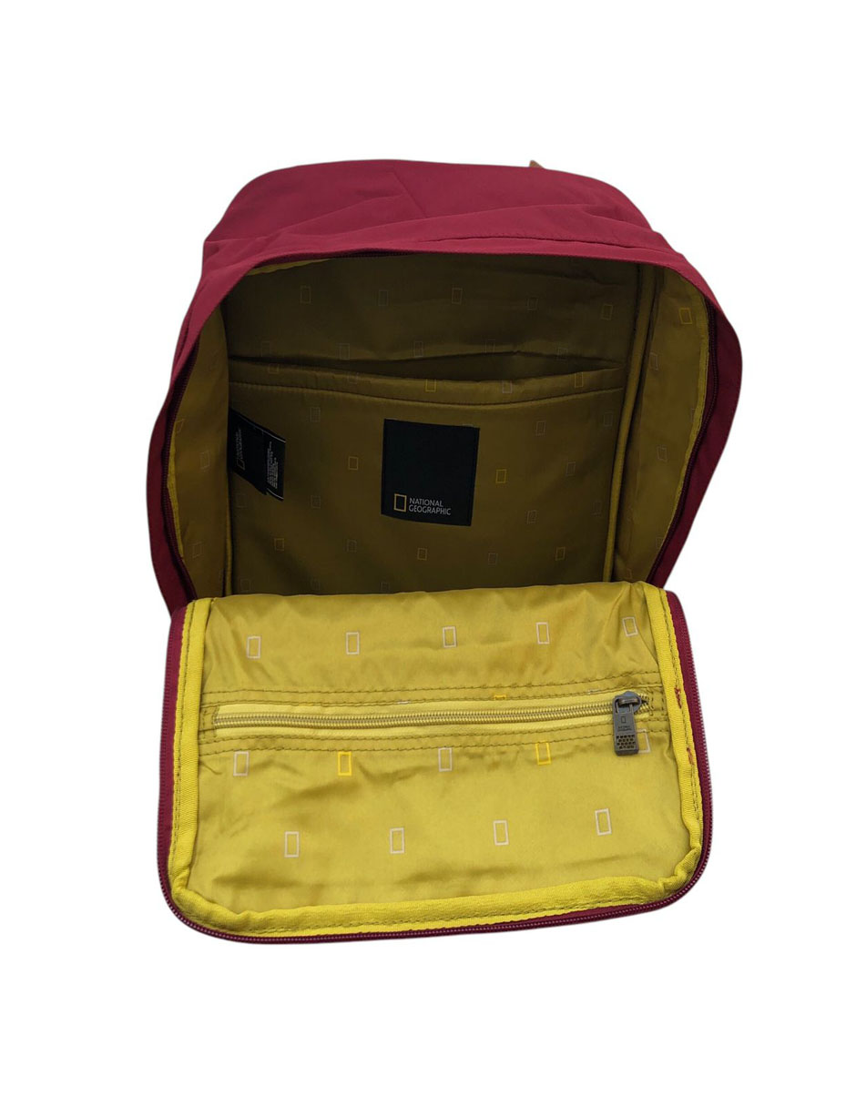 Foto 5 | Mochila National Geographic Legend Large Backpack Rojo. Moderna Y Funcional