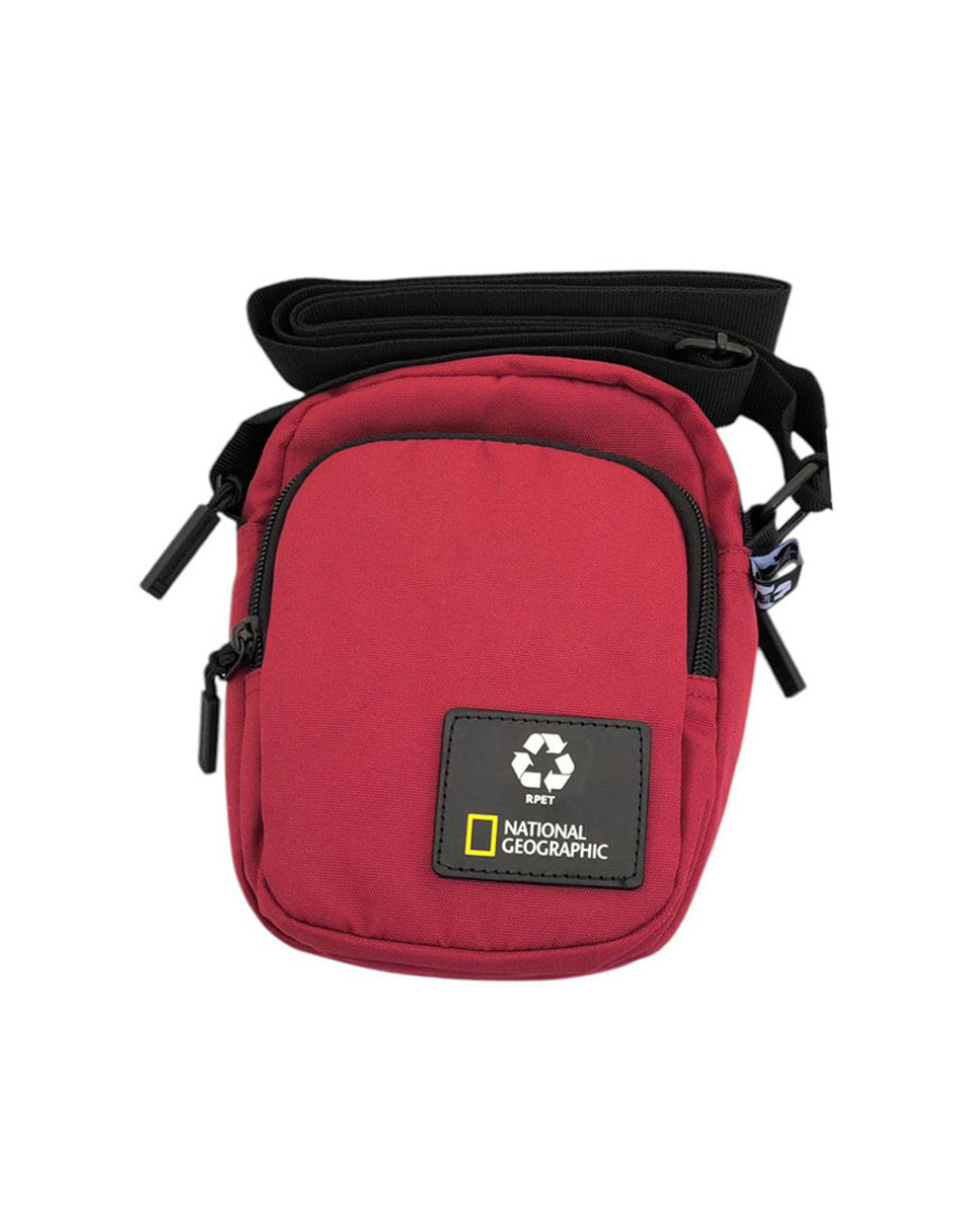 Bolsa National Geographic Ocean 2 Compartments Utility Bag Rojo. Compacta, Práctica Y Ecológica