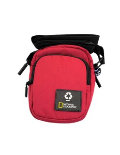 Foto 1 | Bolsa National Geographic Ocean 2 Compartments Utility Bag Rojo. Compacta, Práctica Y Ecológica