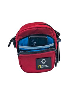Foto 5 | Bolsa National Geographic Ocean 2 Compartments Utility Bag Rojo. Compacta, Práctica Y Ecológica