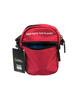 Foto 6 | Bolsa National Geographic Ocean 2 Compartments Utility Bag Rojo. Compacta, Práctica Y Ecológica