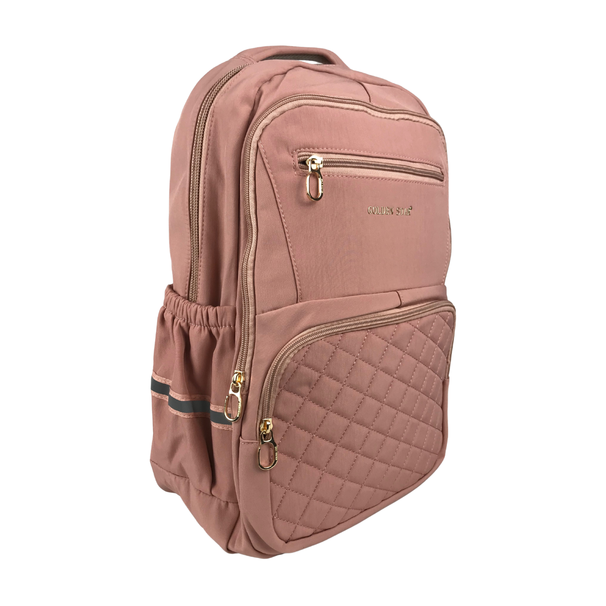 Foto 3 | Mochila Golden Star Escolar Gf-1532 Con Portalaptop Color Rosa