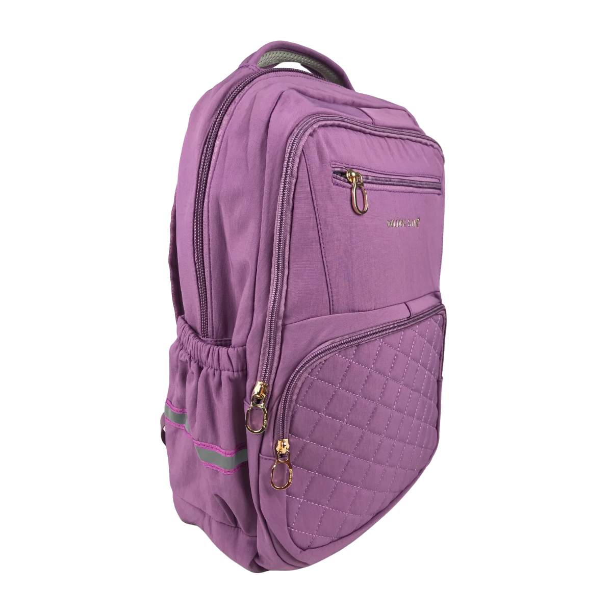 Foto 3 | Mochila Golden Star Escolar Gf-1532 Con Portalaptop Color Morado