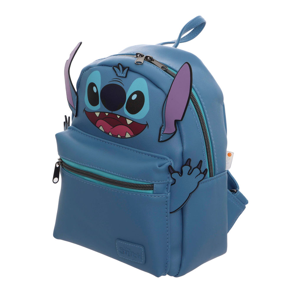 Foto 3 | Mini Mochila Juvenil Disney Truzt Stitch (azul)