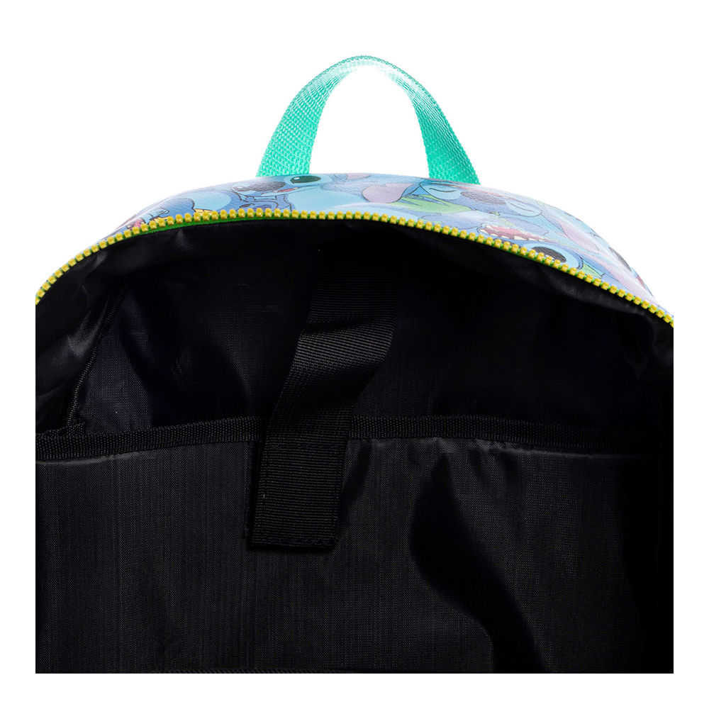 Foto 6 pulgar | Mochila Juvenil  Disney Truzt Stitch (azul)