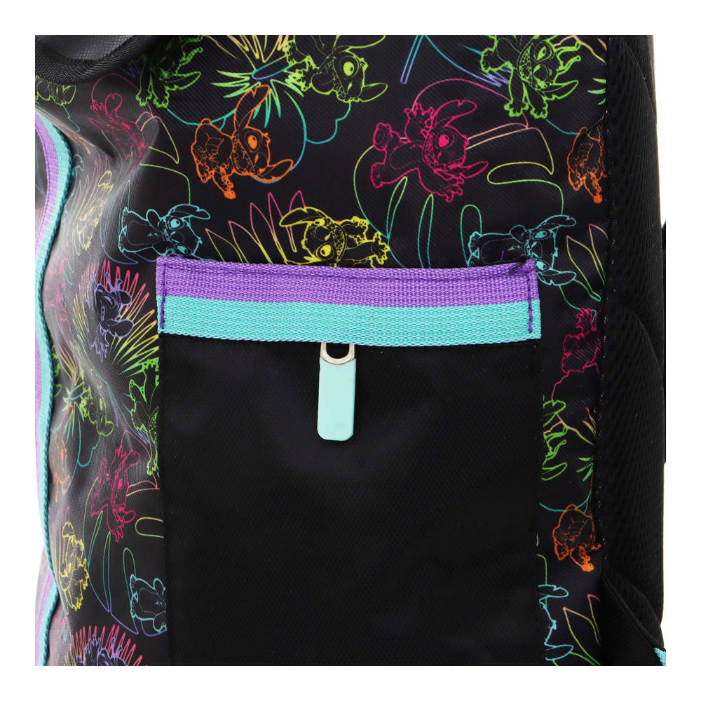 Foto 3 | Mochila Juvenil Disney Truzt Stitch 20l (negro)