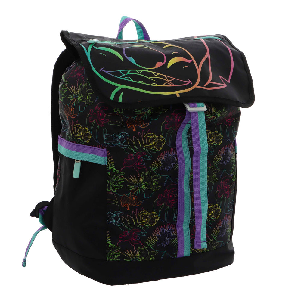 Foto 5 | Mochila Juvenil Disney Truzt Stitch 20l (negro)