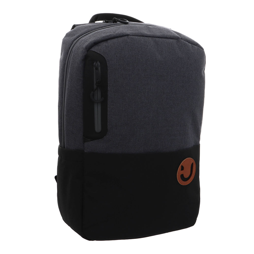 Foto 4 | Mochila Juvenil Casual Ruz Truzt (20l Negro/gris)
