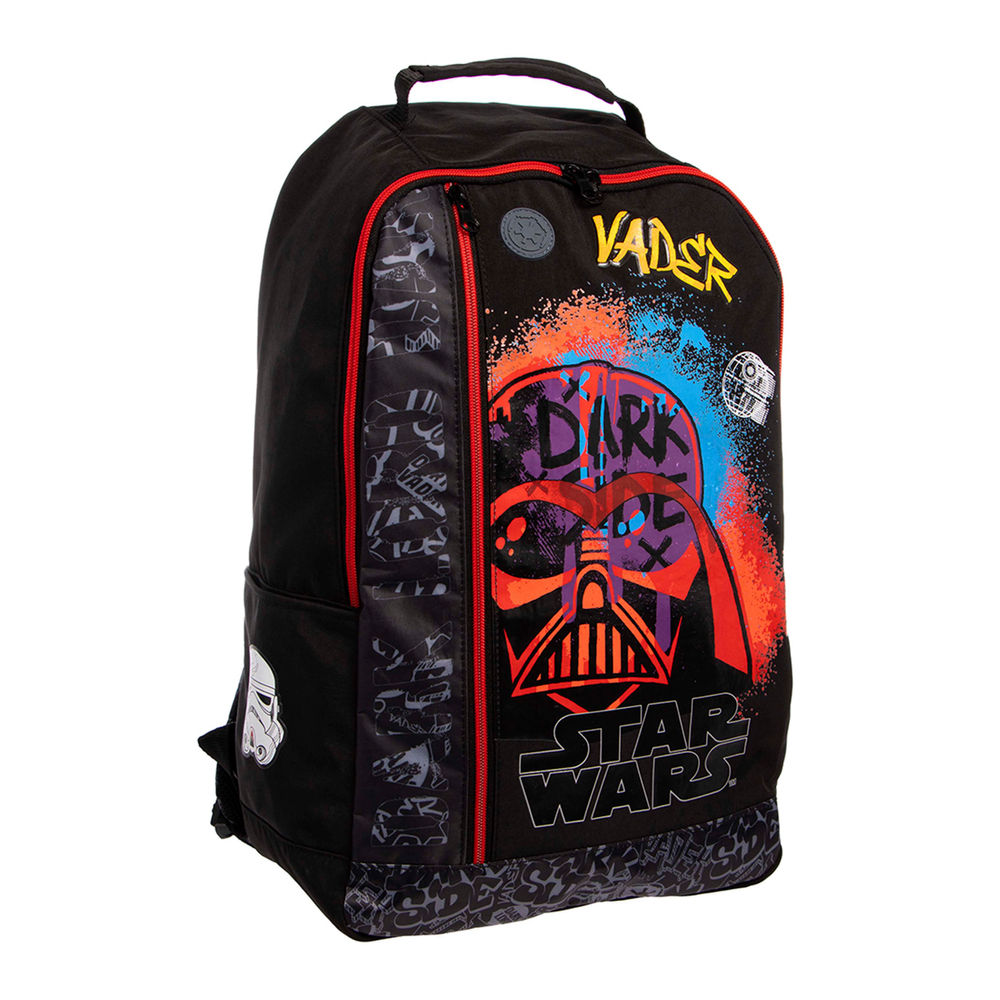 Foto 7 pulgar | Mochila Juvenil Truzt Star Wars (darth Vader) 20l (negro)