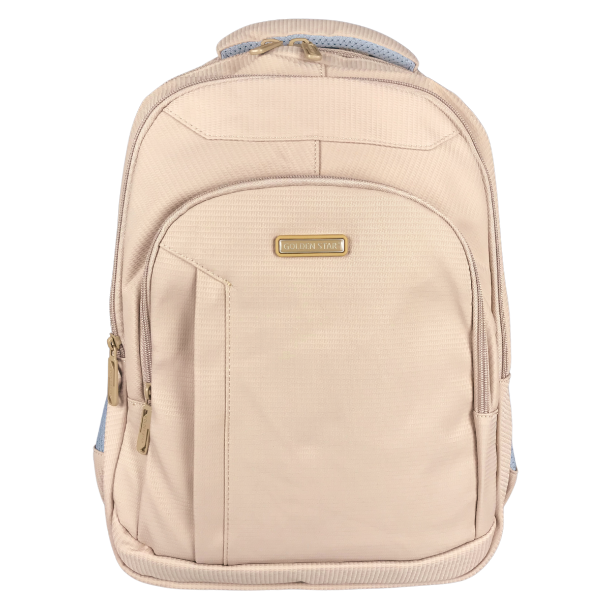 Foto 1 | Mochila Golden Star Escolar Urbana Lisa Df-8953 Color Caqui