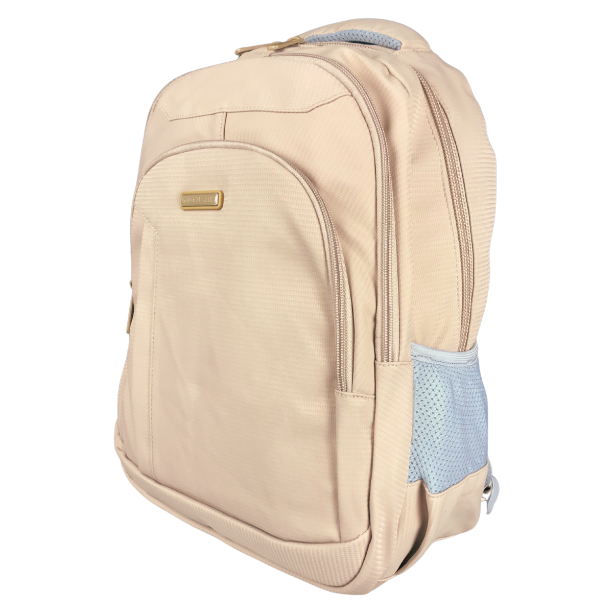 Foto 4 | Mochila Golden Star Escolar Urbana Lisa Df-8953 Color Caqui