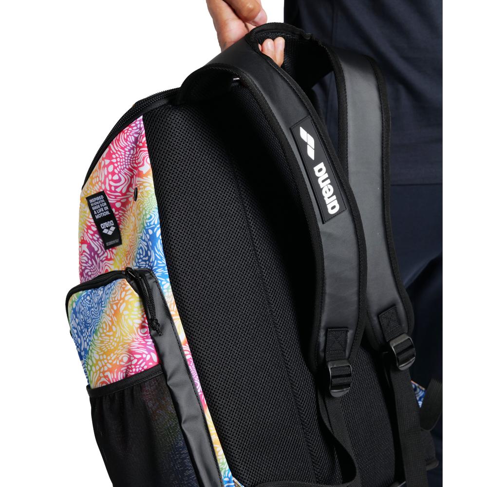 Foto 7 pulgar | Mochila Arena Spiky Iii Allover 45l Blanco