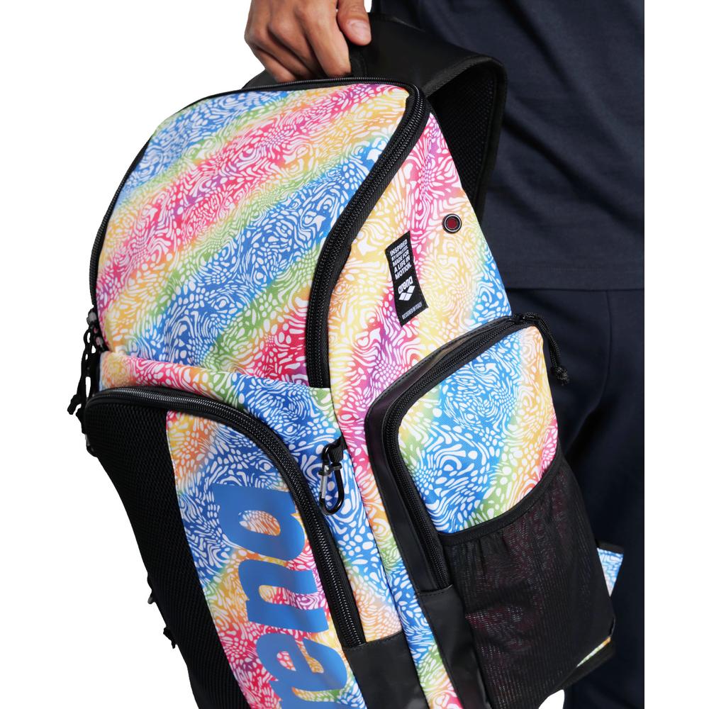 Foto 7 | Mochila Arena Spiky Iii Allover 45l Blanco