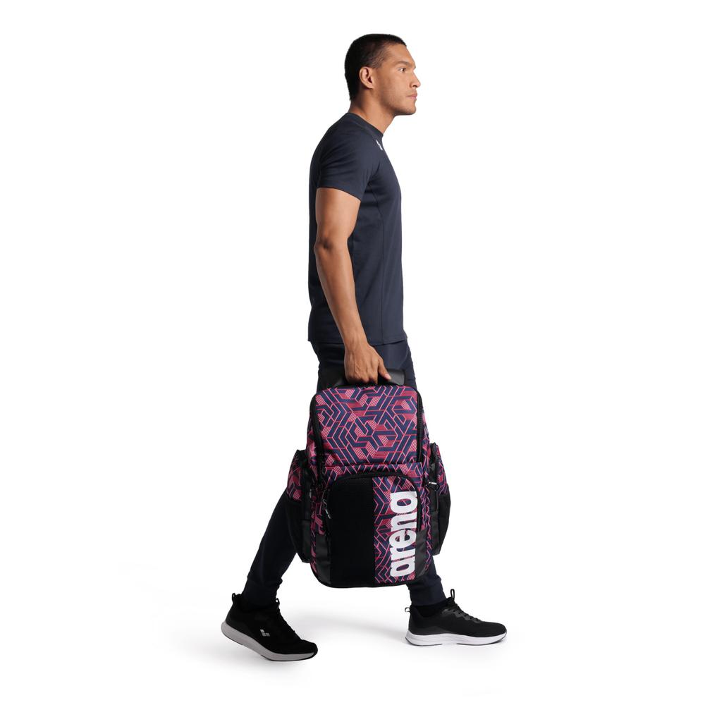 Foto 6 | Mochila Arena Spiky Iii Allover 45l Rosa