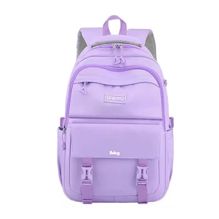Foto 1 | Mochila Escolar Antirrobo Diseño Liso 30l, Violeta Belug