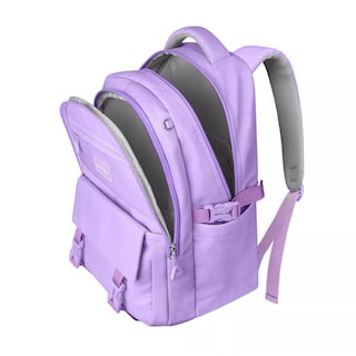 Foto 3 | Mochila Escolar Antirrobo Diseño Liso 30l, Violeta Belug