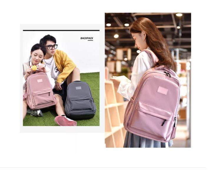 Foto 4 pulgar | Mochilas Para Hombre Mujer Mochila Laptop Escolar 30l Rosa Xtellar