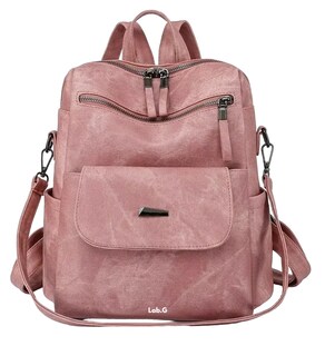 Foto 1 | Mochila Multiuso De Dama Diseño Lisa 11l, Rosa