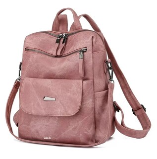 Foto 2 | Mochila Multiuso De Dama Diseño Lisa 11l, Rosa