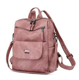 Foto 2 | Mochila Multiuso De Dama Diseño Lisa 11l, Rosa Belug