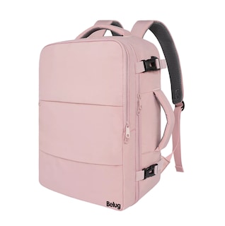 Foto 1 | Mochila De Viaje Para Mujer, Aprobado Por Avión 10kg, Antirrobo Belug Rosa