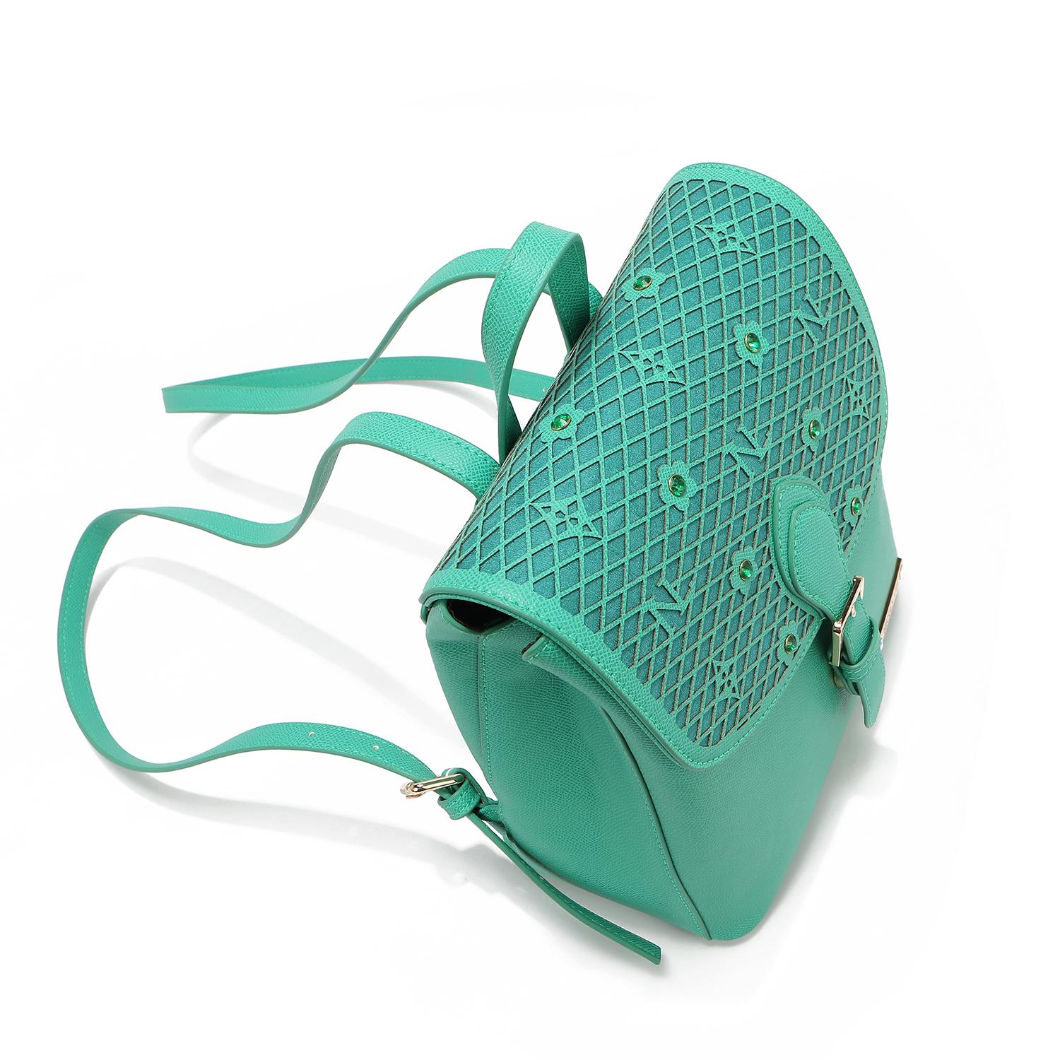Foto 4 | Mochila De Nicole Lee De Corte Laser Y Pedrería