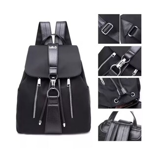 Foto 4 | Bolso Mochila Lab.g Multifuncional Impermeable Y Antirrobo Para Mujer, Negro