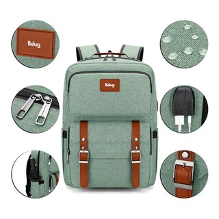 Foto 2 | Mochila Belug Antirrobo Verde